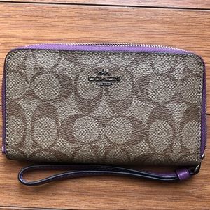Coach wristlet